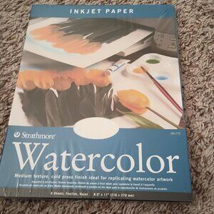 NEW watercolor inkjet paper Strathmore